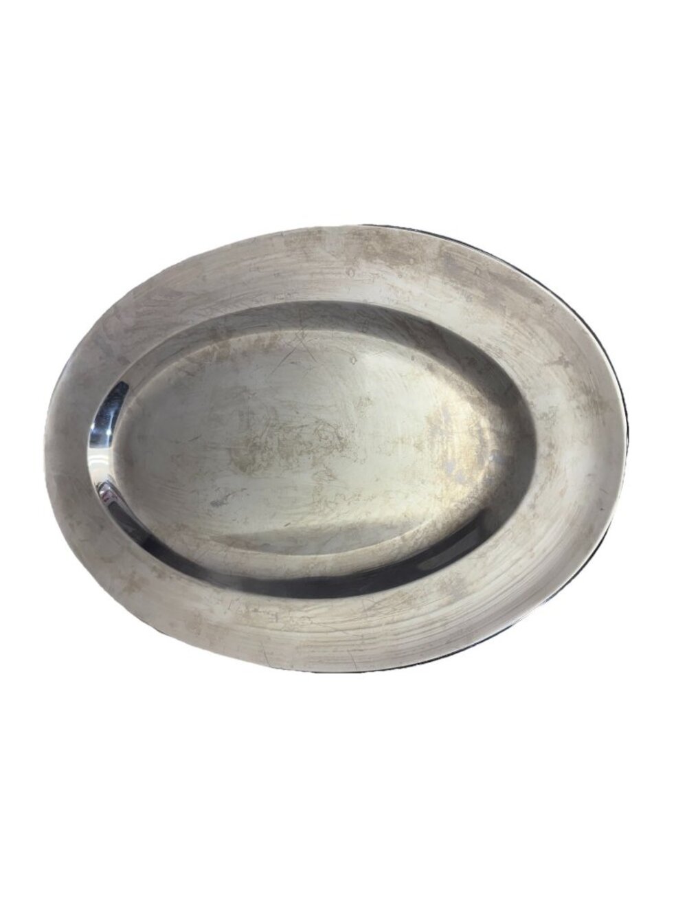 Farberware Vintage Stainless Steel Hostess Tray No. 771 Serving Platter 19x12x1